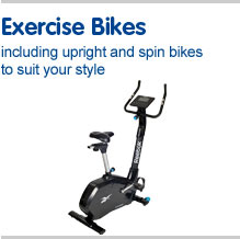 Exercise Bikes including upright and spin bikes to suit your style